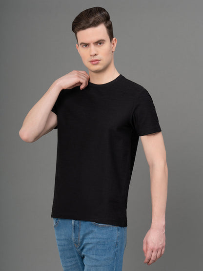 RedTape Round Neck T-Shirt for Men | Durable & Comfortable