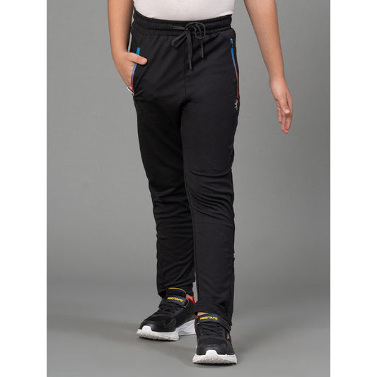 RedTape Black Jogger for Boys | Comfortable and Durable