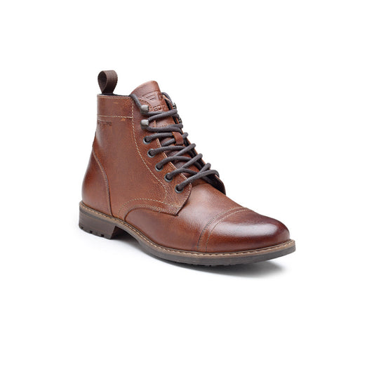 RedTape Men Wood Genuine Leather Ankle Length Boots