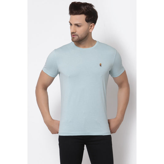 RedTape Men's Sky Blue Half Sleeve T-Shirt