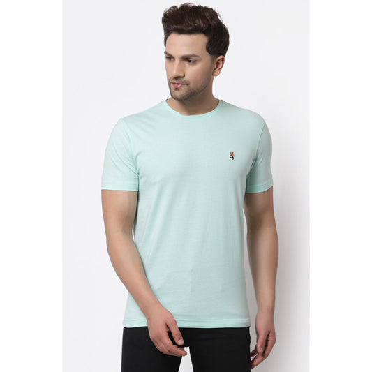 RedTape Men's Mint Green Half Sleeve T-Shirt