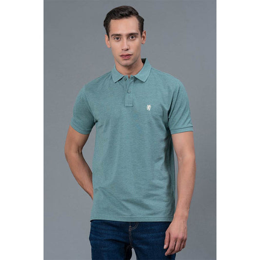 RedTape Polo Neck Men's T-Shirt | Casual Cotton T-Shirt | Half Sleeves Solid T-Shirt