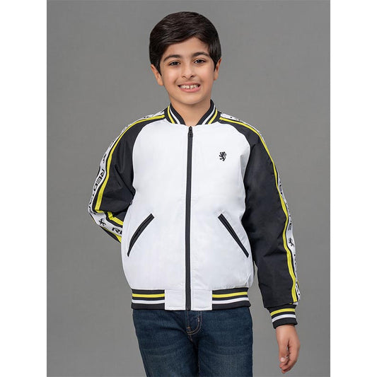 RedTape White Jacket for Boys | Comfortable and Warm