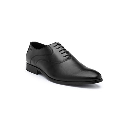 RedTape Men's Black Oxfords Shoes
