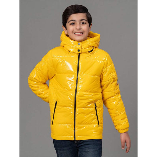 RedTape Yellow Jacket for Kids | Comfortable and Stylish