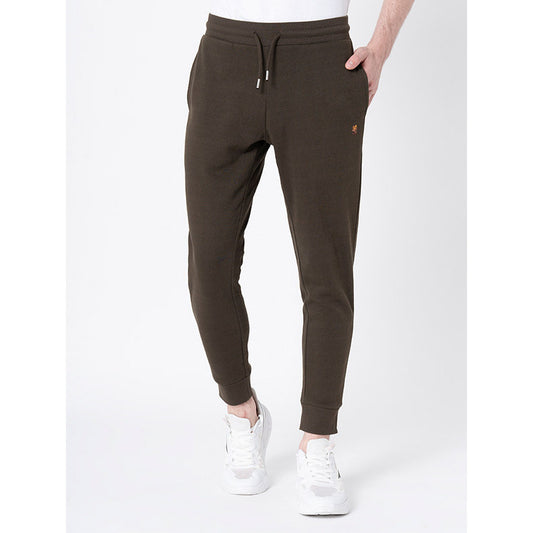 RedTape Dark Olive Solid Jogger For Men | Comfortable And Stylish