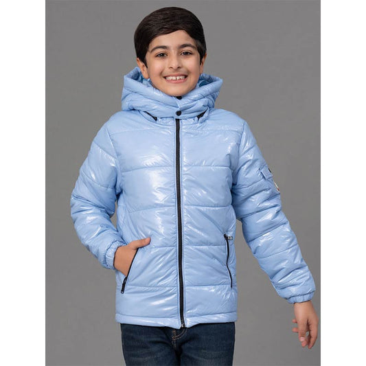 RedTape Powder Blue Jacket for Kids | Comfortable and Stylish