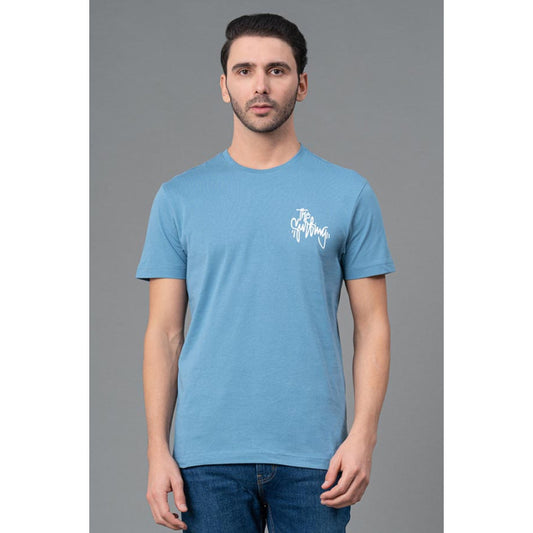 RedTape Mens Casual Round Neck T-Shirt | Printed Cotton T-Shirt | Comfortable Half Sleeve T-Shirt