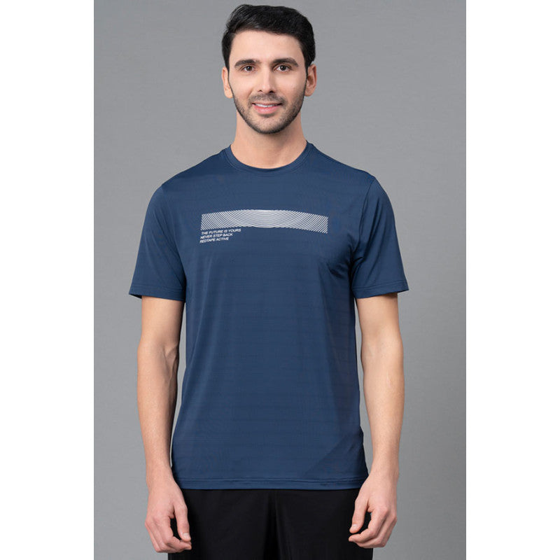 RedTape Sports T-Shirt for Men | Round Neck Graphic Print T-Shirt | Half Sleeve Sports T-Shirt