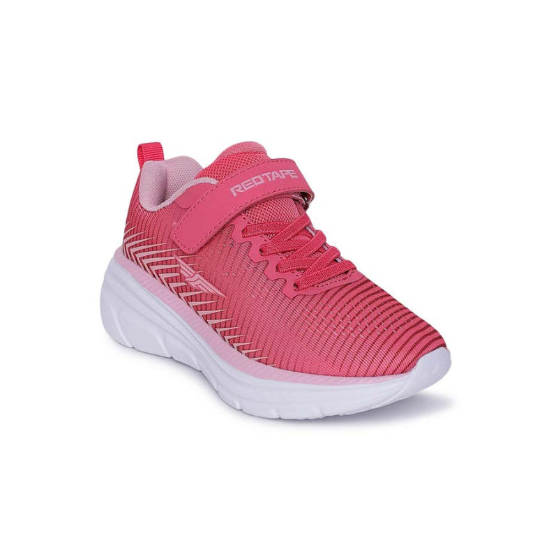 RedTape Kids-Unisex Pink Walking Shoes
