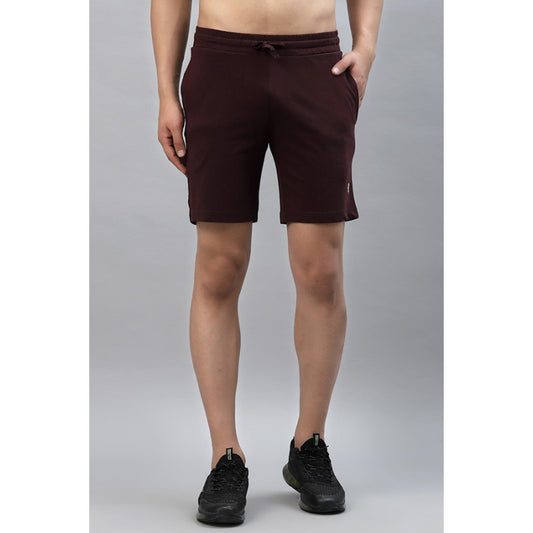 RedTape Men's Maroon Activewear Shorts