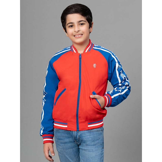 RedTape Red Jacket for Boy | Comfortable & Durable