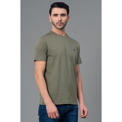 RedTape Cotton T-Shirt for Men | Round Neck Men's T-Shirt | Half Sleeves Graphic Print Cotton T-Shirt