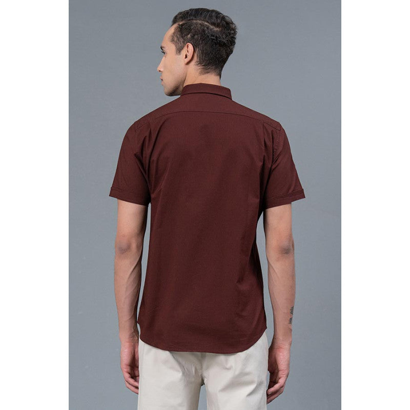 RedTape Button Down Collar Casual Cotton Shirt for Men | Cotton Shirt for Men| Comfortable Half Sleeves for Men