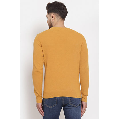 RedTape Men's Yellow Sweater