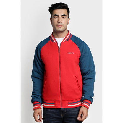 RedTape Royal Blue Red Reversible Men's Jacket