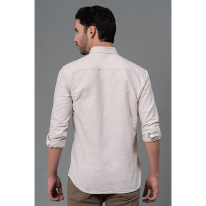 RedTape Cotton Shirt for Men | Casual Full Sleeves Cotton Shirt