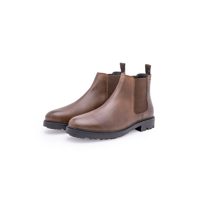 RedTape Genuine Leather Chelsea Boots for Men | Slip-On & Durable