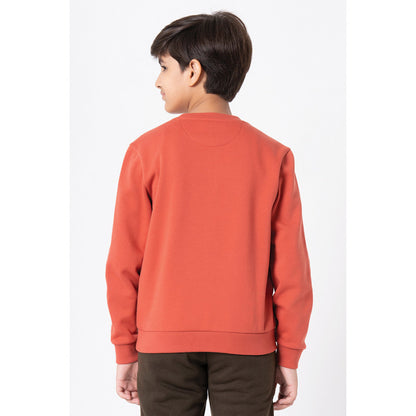 RedTape Kids Unisex Brick Printed Sweatshirt