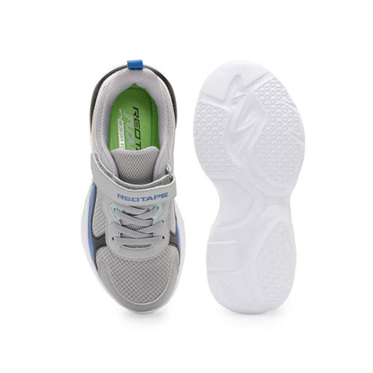 RedTape Kids-Unisex Grey Walking Shoes