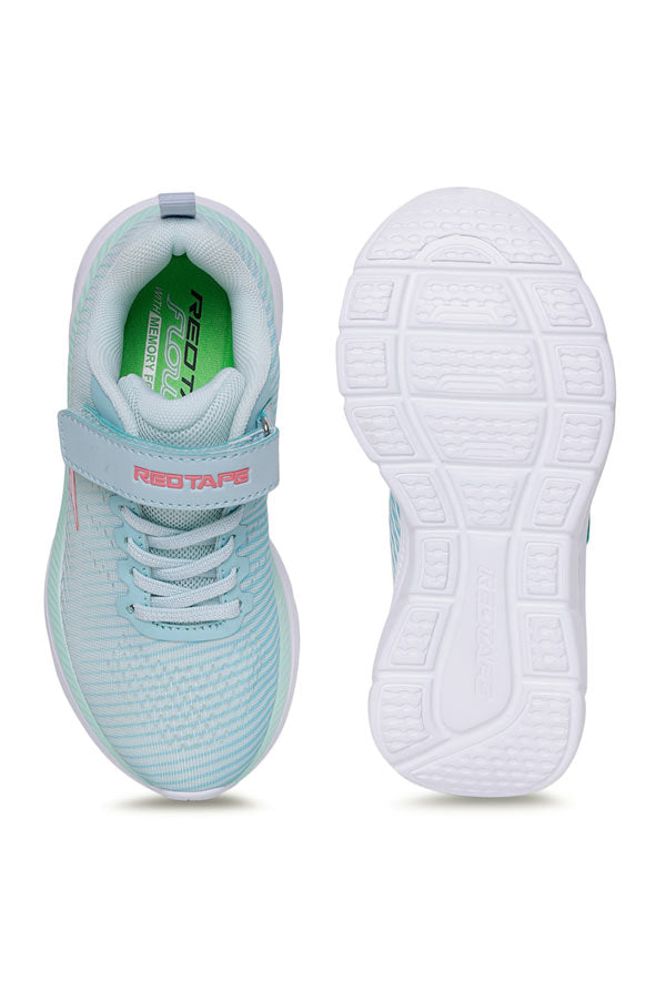 RedTape Kids-Unisex Green Walking Shoes