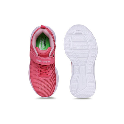 RedTape Kids-Unisex Pink Walking Shoes
