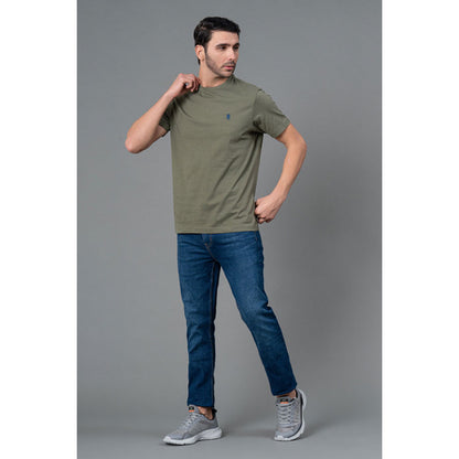 RedTape Cotton T-Shirt for Men | Round Neck Men's T-Shirt | Half Sleeves Graphic Print Cotton T-Shirt