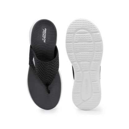 RedTape Women Black Sports Sandals - Utmost Comfort, Arch Support, Dynamic Feet Support, On-Ground Stability, Shock Absorption