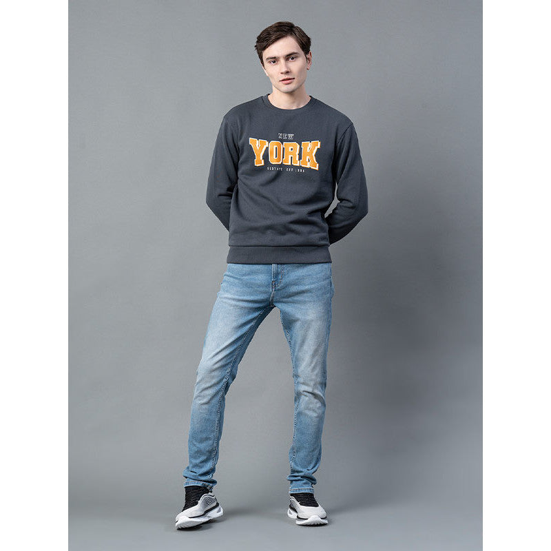 RedTape Graphic Print Sweatshirt For Men | Comfortable With Stylish Design