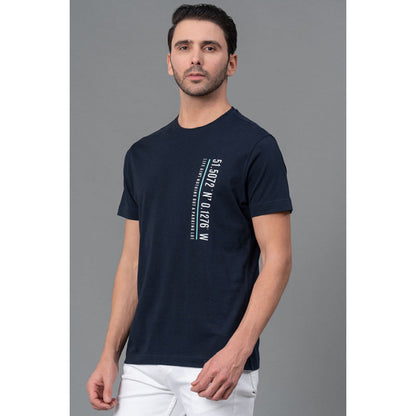 RedTape Casual T-Shirt for Men | Graphic Print Half Sleeve T-Shirt | Round Neck Cotton T-Shirt