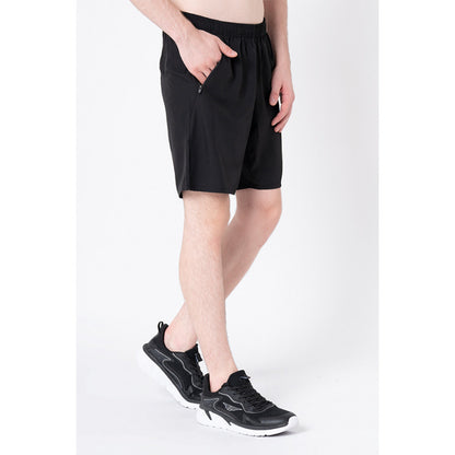 RedTape Men's Black Activewear Shorts