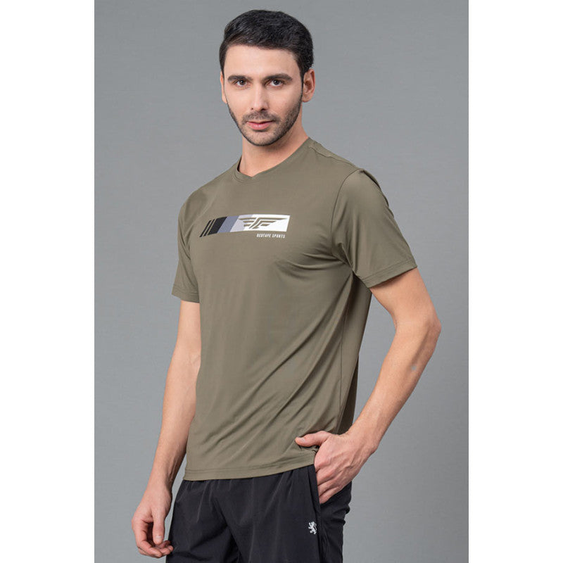 RedTape Sports T-Shirt for Men | Half Sleeve Sports T-Shirt | Round Neck Graphic Print T-Shirt