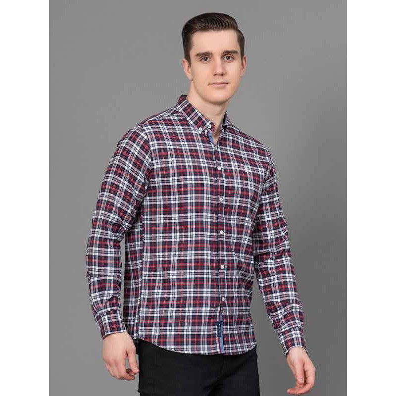 RedTape Casual Checked Shirt For Men | Comfortable & Breathable | Durable & Stylish