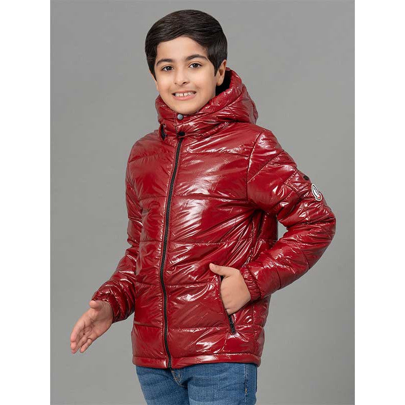 RedTape Maroon Jacket for Kids | Comfortable and Stylish