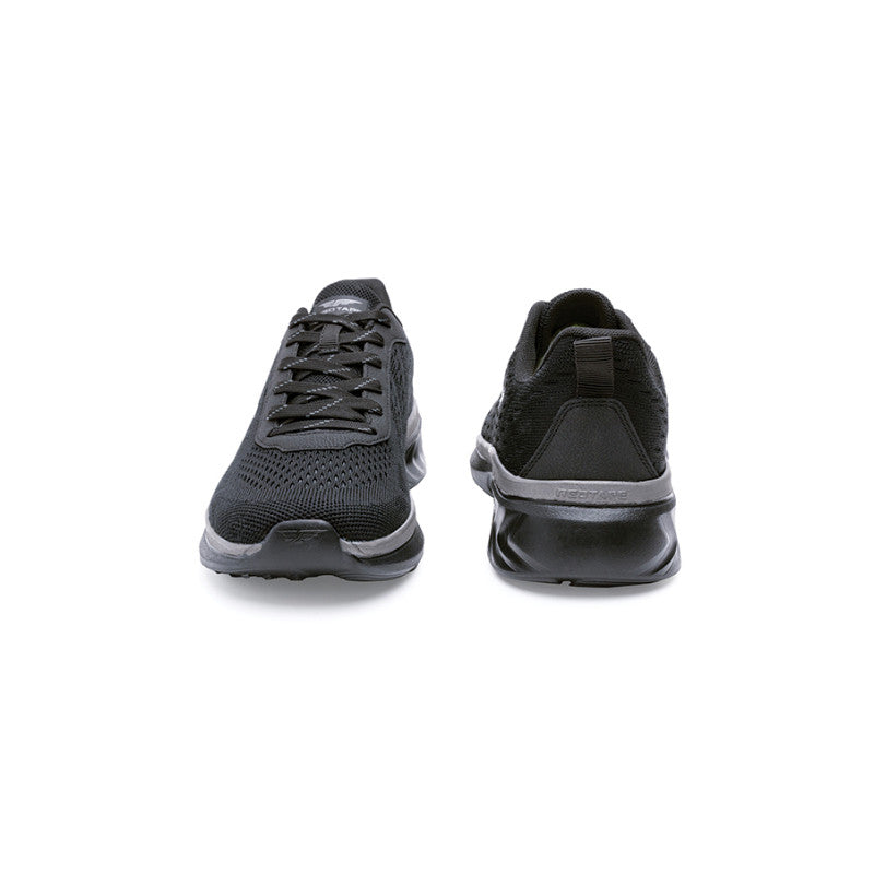 RedTape Men's Black Walking Shoes