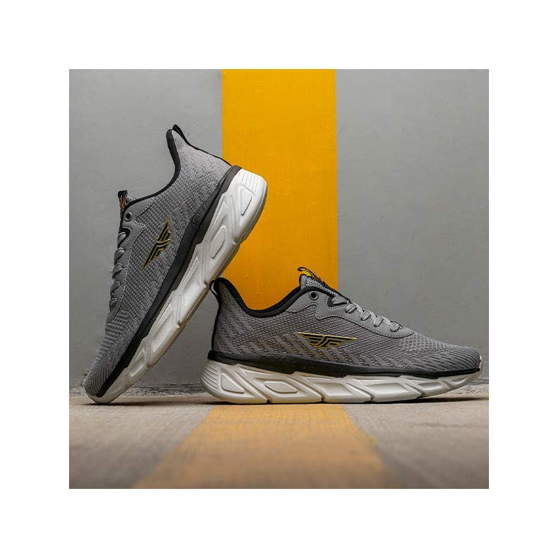 RedTape Grey Sports Shoes for Men | Shock Absorbant, Slip Resistant, Dynamic Feet Support & Soft Cushion Insole