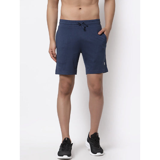RedTape Men's Mid Blue Sports Shorts