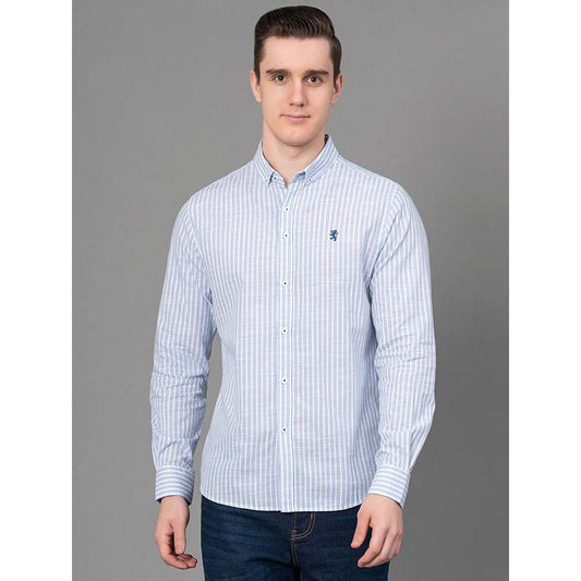 RedTape Casual Striped Shirt For Men | Comfortable & Breathable | Durable & Stylish