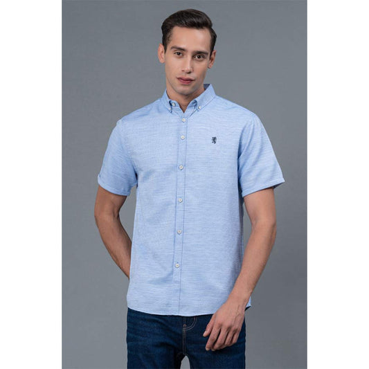 RedTape Cotton Casual  Shirt for Men | Solid Casual Shirt | Button Down Cotton Shirt for Men
