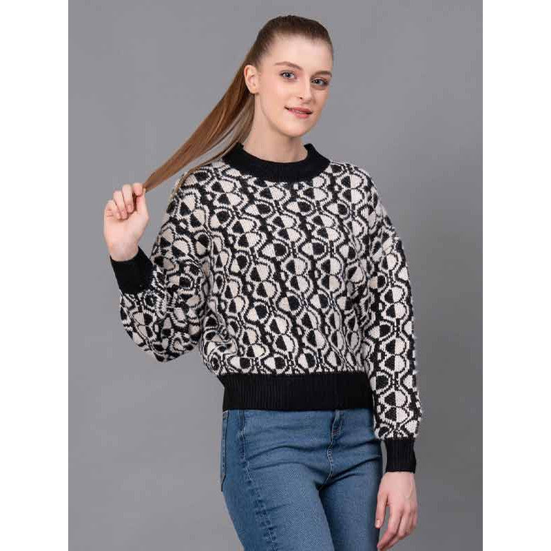RedTape Casual Sweater for Women | Warm and Cozy | Stylish