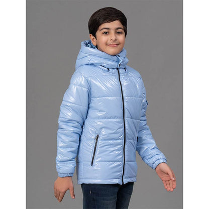 RedTape Powder Blue Jacket for Kids | Comfortable and Stylish