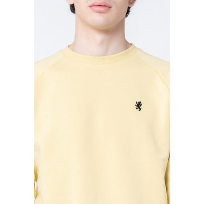 RedTape Men's Yellow Regular Sweatshirt