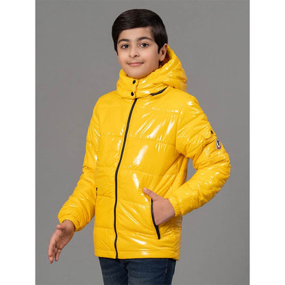 RedTape Yellow Jacket for Kids | Comfortable and Stylish