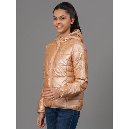 Mode By RedTape Beige Jacket for Girls | Warm and Comfortable