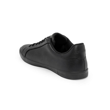 RedTape Mens Black Vulcanised Shoes