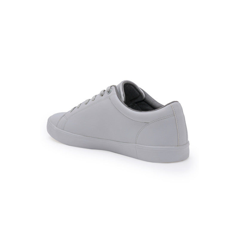 RedTape Men's Low-Top Casual Sneakers- Lace-Up Grey Sneakers