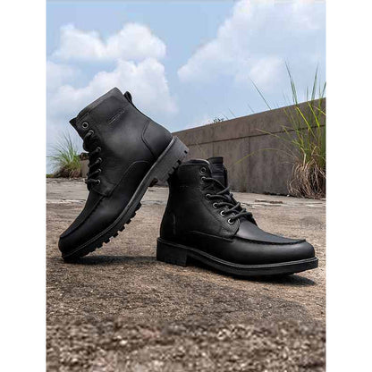 RedTape Ankle Length Boots for Men | Soft Cushioned Insole, Slip-Resistance, Dynamic Feet Support, Arch Support & Shock Absorption