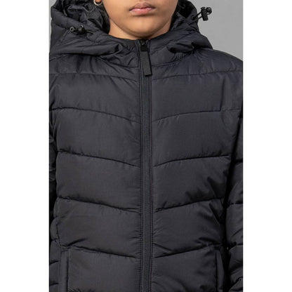 RedTape Kids Unisex Black Padded Jacket